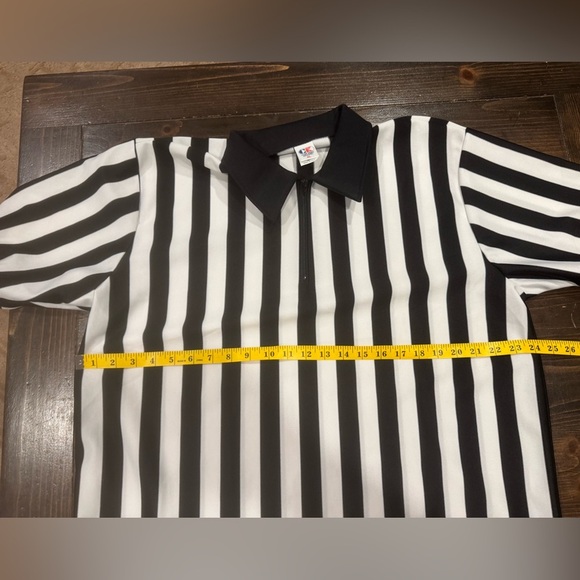 Black and White Striped Men's Jersey - Picture 5 of 6